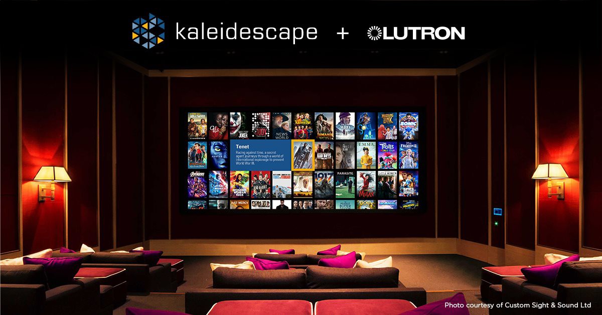 Sự hợp tác giữa Kaleidescape và Lutron Electronics.
