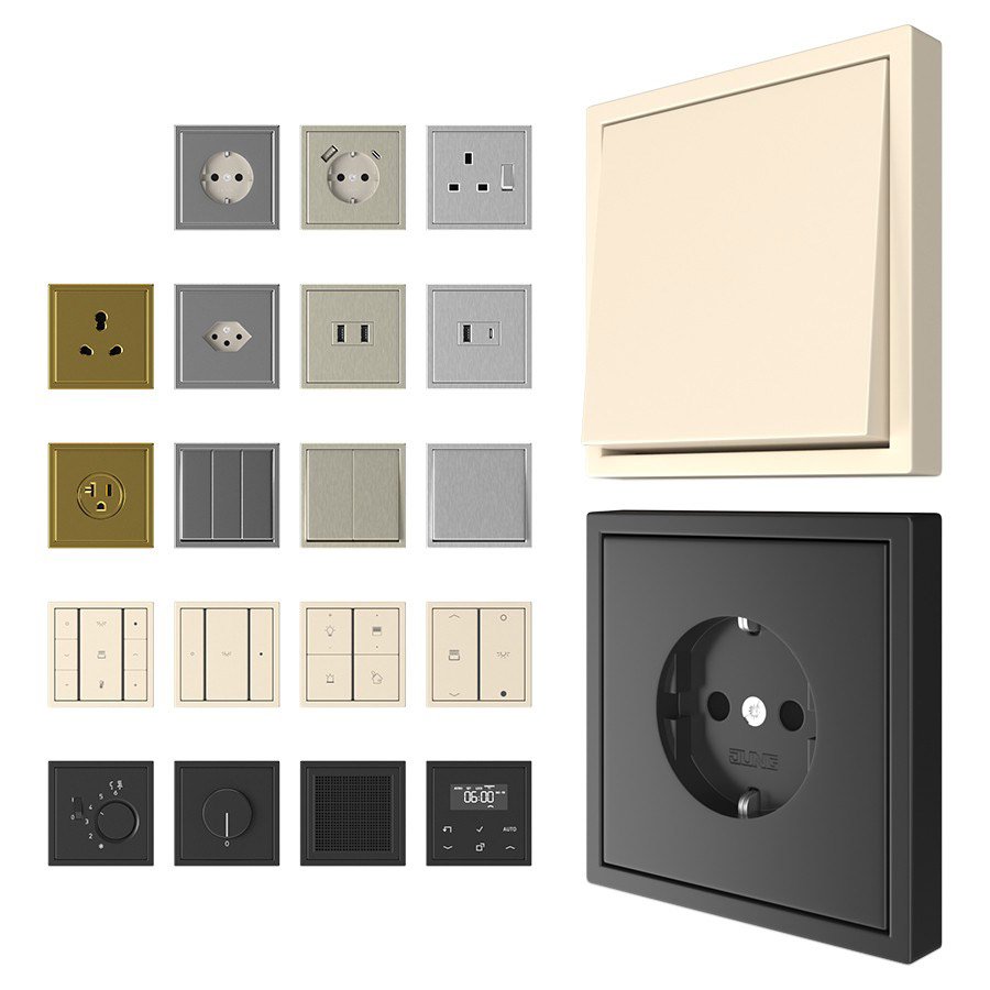 Phím bấm và ổ cắm JUNG - LS 990