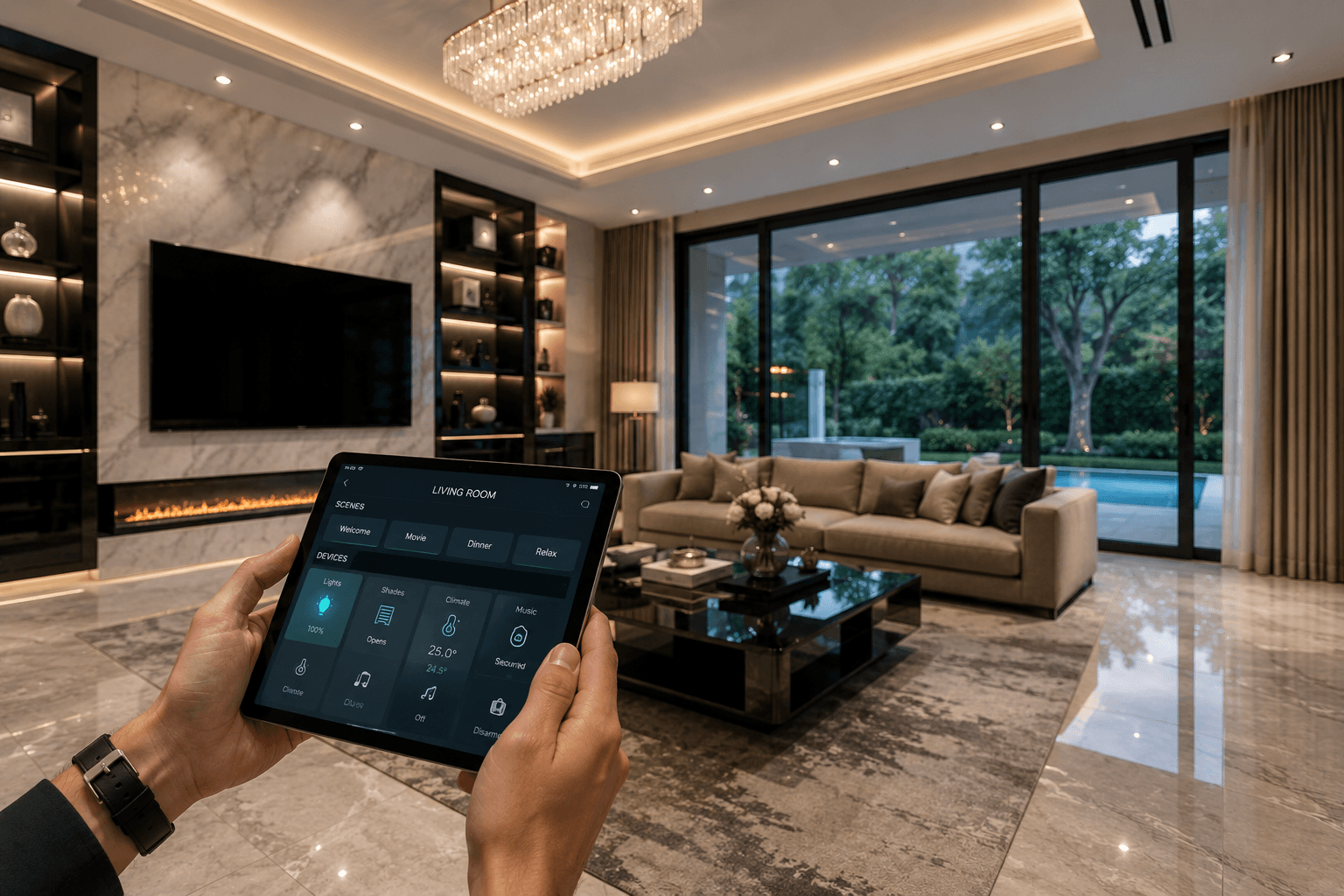 Chi phí lắp đặt nhà thông minh KNX cho biệt thự cao cấp