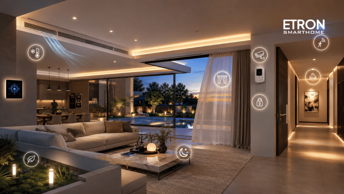 Các kịch bản tự động hóa phổ biến trong nhà thông minh KNX