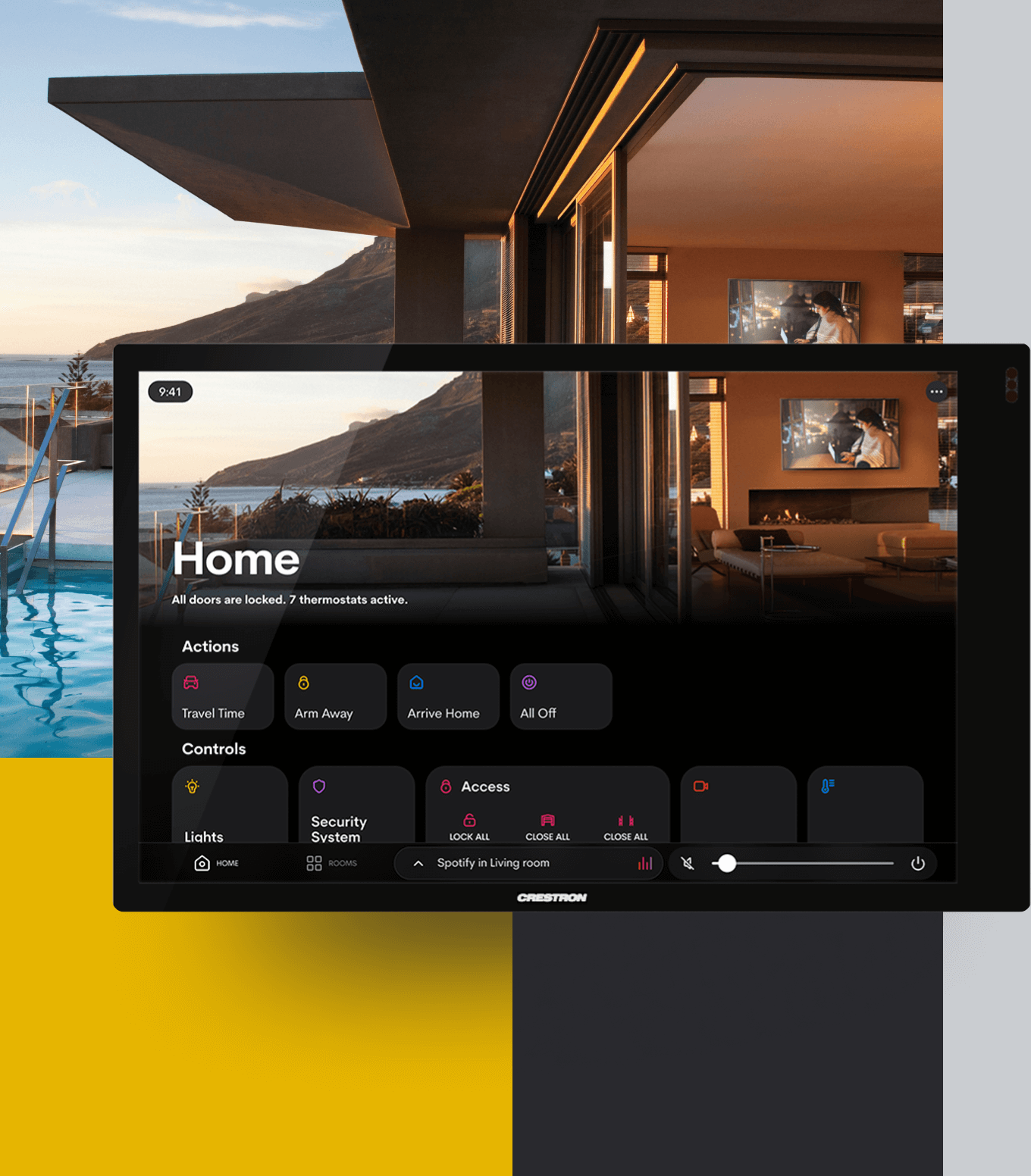 Ứng dụng Crestron Home