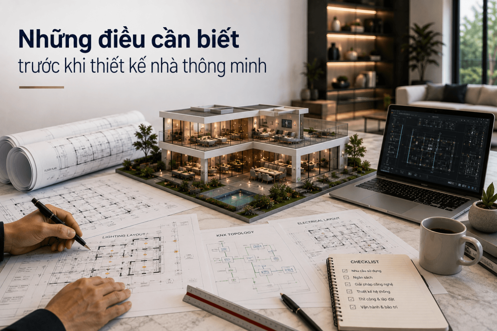 những điều cần biết trước khi thiết kế nhà thông minh