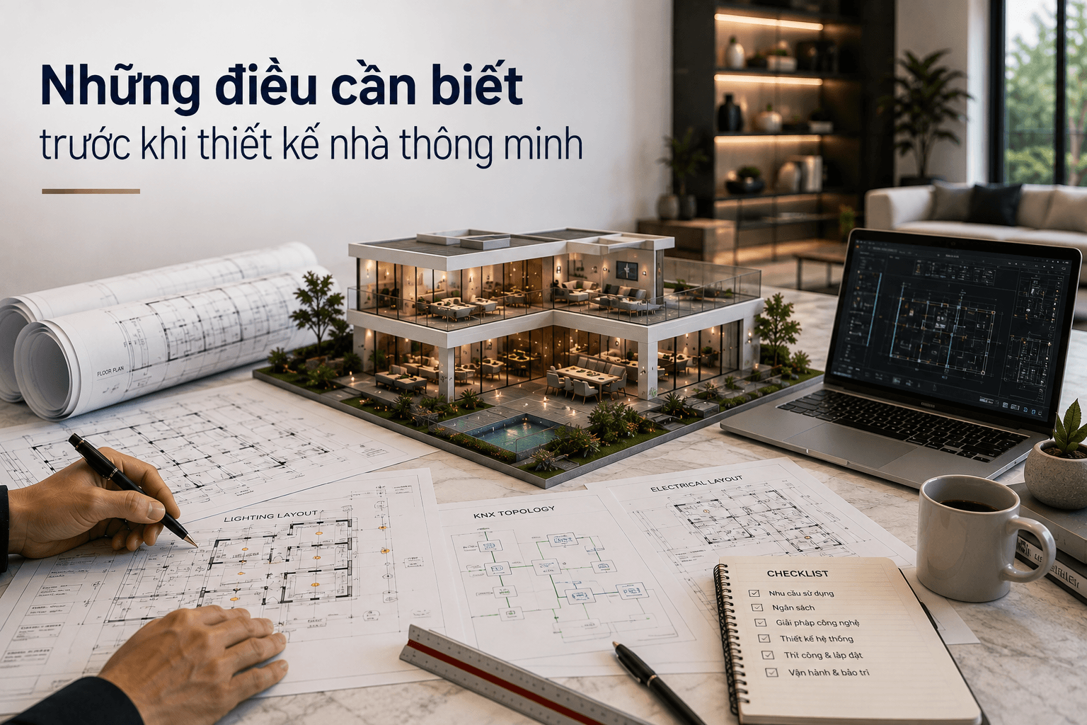 những điều cần biết trước khi thiết kế nhà thông minh