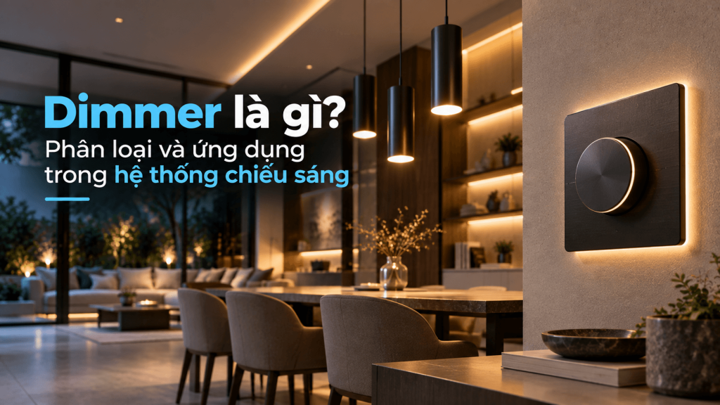 Dimmer la gi Phan loai va ung dung trong he thong chieu sang 1