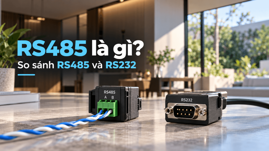 RS485 là gì - so sánh rs485 và rs232
