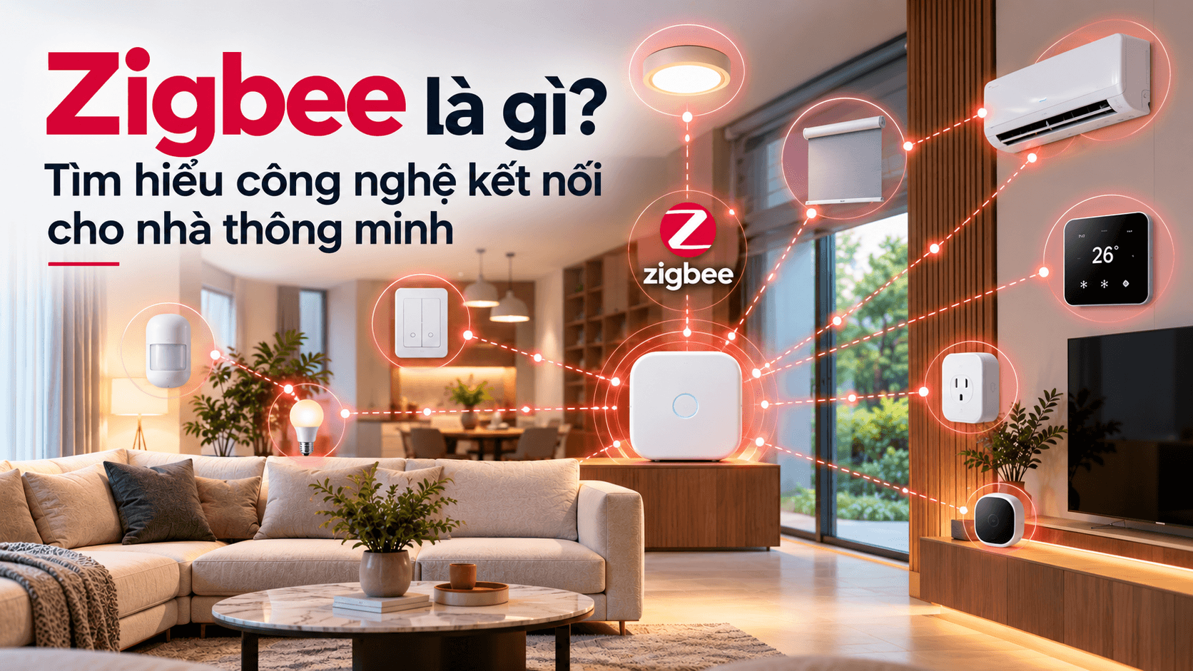 Zigbee là gì - tìm hiểu công nghệ kết nối cho nhà thông minh